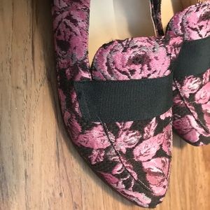 Kate Spade ♠️ Rose Pattern Loafers